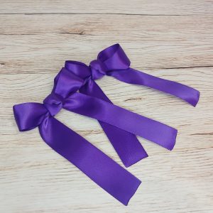 Long Tail Twin Clip Purple